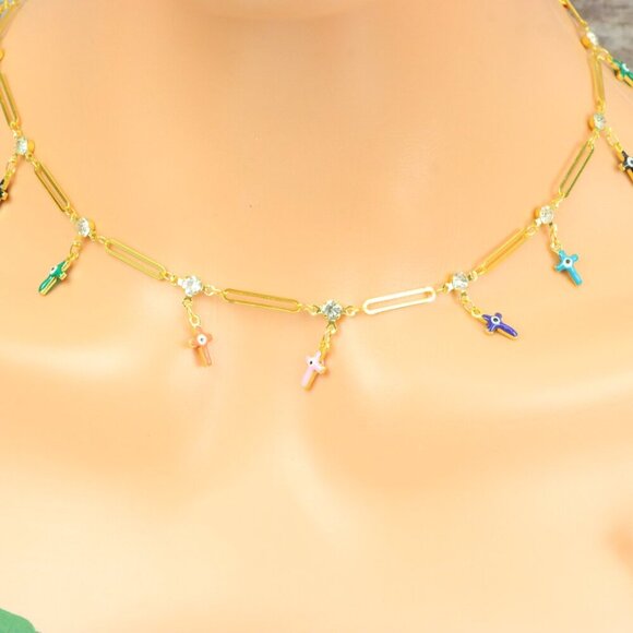 "Minimalist Necklace – Timeless, Elegant Jewelry for Her, MAR091399 - Picture 7 of 10